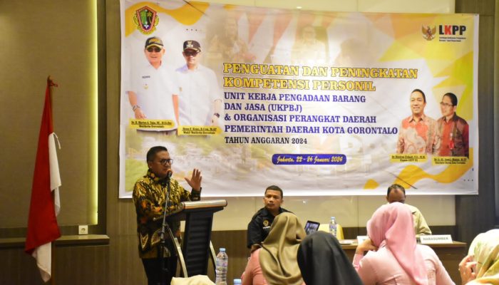 Pemkot Gorontalo Tingkatkan Kompetensi SDM Melalui UKPBJ