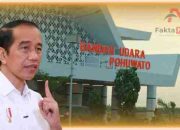 Datang Ke Pohuwato, Jokowi Resmikan Bandara Ditanah Yang Belum Terbayarkan