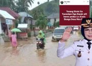 Pencitraan Yang Salah Kaprah, Bupati Merlan Uloli Dinilai Pentingkan “Bunga Desa” Dari Pada Banjir