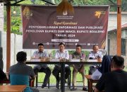 Gelar Rakor bersama Awak Media, ini Pesan Ketua KPU Boalemo