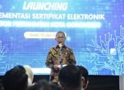 Pemkot Gorontalo Terapkan Sertipikat Tanah Elektronik Menuju Transformasi Digital