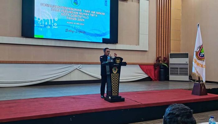Marten Taha Minta Perumdam Muara Tirta Tingkatkan Kualitas Air Minum Kota Gorontalo
