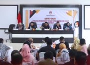 KPU Pohuwato Gelar Rapat Persiapan Pembentukan Pantarlih Pilkada 2024