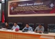 KPU Provinsi Gorontalo Gelar Rapat Perbaikan DCT Persiapan PSU Dapil Gorontalo 6