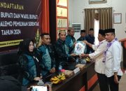 KPU Boalemo Terima Berkas Pendaftaran Pertama Bakal Calon Bupati dan Wakil Bupati