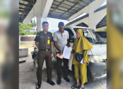 Kejaksaan Negri Boalemo Kembalikan Barang Bukti 1 Mobil PicUp Perkara Narkotika