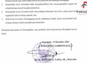 Kota Gorontalo Krisis Realisasi Penggunaan Anggaran ?