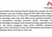 Pengadaan Sembilan Paket Pekerjaan di Dinas PUPR Kabupaten Gorontalo, Mengapa Hukum Harus Ditegakkan?
