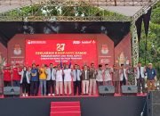KPU Boalemo Gelar Deklarasi Kampanye Damai di Alun-alun Tilamuta
