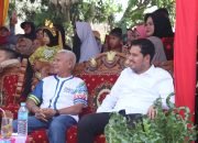 Calon Gubsu Surya Dan Calon Wakil Bupati Simalungun Azi Pratama Pangaribuan Hadiri HUT Desa Bandar Tinggi Ke 135.