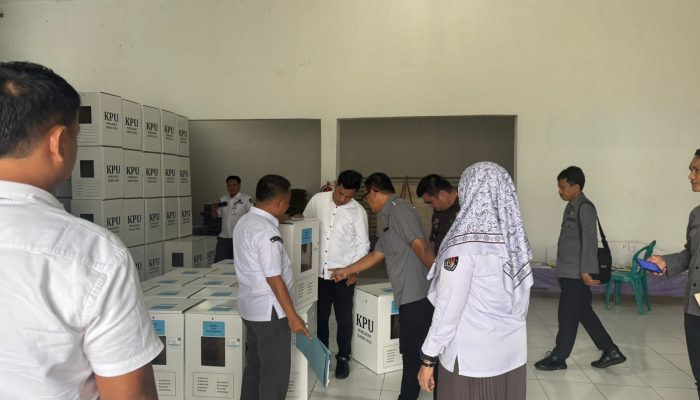 Cek Kesiapan Logistik, KPU Boalemo Terima Tim Monitoring Pilkada