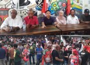 Paslon AMANAT Konfrensi Pers, Menjawab Hasil Perhitungan Suara