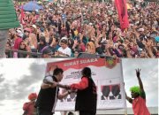 Kampanye Akbar Paslon AMANAT Dibanjiri Lautan Masa Pendukung “Tekat Kami Mengurangi Pengangguran Dan Kemiskinan”