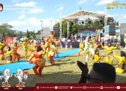 KPU Kabupaten Gorontalo Sosialisasikan Tahapan Pilkada 2024 di Lapangan Karya Isimu