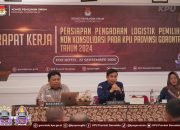 KPU Provinsi Gorontalo Gelar Rapat Kerja Persiapan Pengadaan Logistik Pemilu 2024