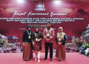 KPU Boalemo Hadiri Rakornas Penetapan Pasangan Calon Terpilih Pilkada 2024, Meks Lagibu sampaikan ini