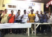 Ditetapkan Sebagai Pemenang, Zulkarnain Awat Amir Konfrensi Pers
