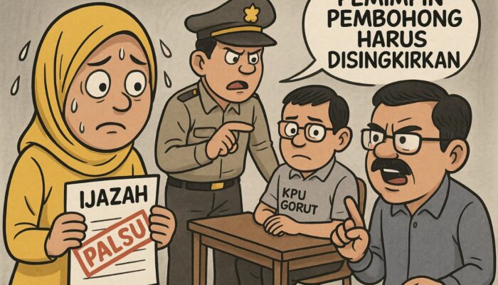 Wabup Gorontalo Utara Terancam Pidana, Dugaan Ijazah Palsu Kian Memanas