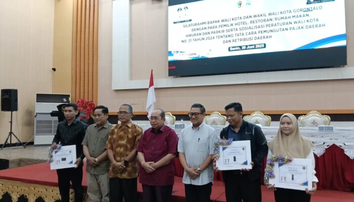 Pemkot Gorontalo Luncurkan Kategori Baru Penghargaan Wajib Pajak: Apresiasi untuk Kontribusi Terbesar