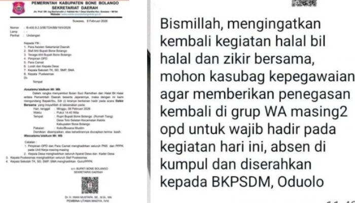 Sekda Bone Bolango Beri Instruksi Kehadiran ASN, Ancaman Kuasa Hukum Dianggap Memperkuat Kesan