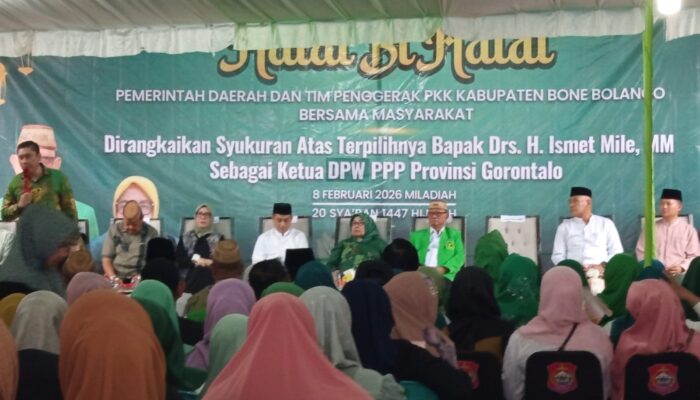 Sekda Bonbol Giring ASN Hadiri Syukuran Politik Dirumah Pribadi Ismet Mile