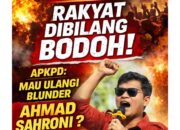 APKPD Nilai Narasi Gusnar Ismail ‘ Memelihara Kebodohan’ Hina Martabat Masyarakat Gorontalo