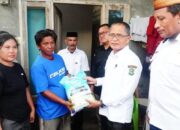 Sekda Ismail Serahkan Bantuan Korban Puting Beliung di Huangobotu, Pemkot Pastikan Pendampingan Berlanjut