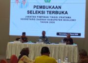 Buka Selter Jabatan Sekda, Rum Pagau Berpesan ini