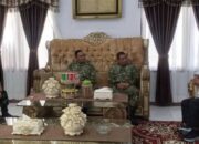 Bupati Rum Pagau Sambut Tim ITJEN Mabes TNI