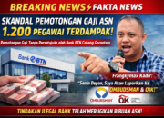 TERUNGKAP! Bukan Ratusan, Pemotongan Gaji ASN Oleh Bank BTN Capai Lebih dari 1.200 Pegawai