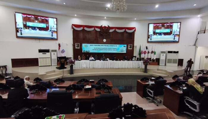 DPRD Gorontalo Umumkan Perubahan Agenda Kerja Masa Persidangan Kedua 2025–2026