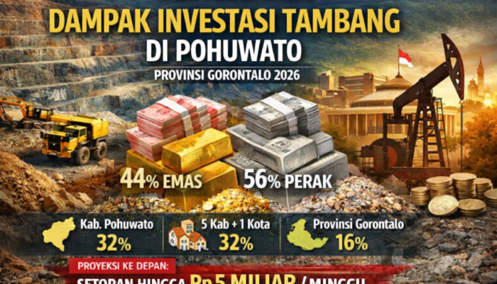 MULTIPLIER IMPACT, 2030 Pohuwato Jadi Pusat Ibukota Berkembang