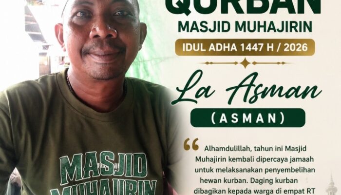 Idul Adha 1447 H, Rovik Akbar Afifuddin Salurkan Sapi Kurban untuk Warga Batu Merah Atas