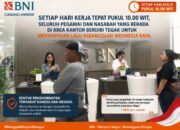 Nasabah Apresiasi Pengumandangan Indonesia Raya di BNI Cabang Ambon