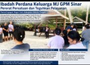 Pendeta Serly Tuwatanassy , Nara : “Kasih Lebih Besar dari Segala Tantangan , Pesan Ibadah Perdana Keluarga Majelis GPM Sinar”