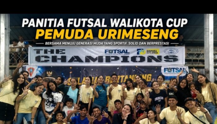 Walikota Cup Jadi Magnet Talenta Muda, Pemuda Urimessing Ucap Terima kasih Kepada Bodewin Wattimena
