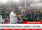 Walikota Cup Pemuda Urimeseng Sukses Digelar, Robby Sapulette Apresiasi Generasi Emas Futsal Ambon