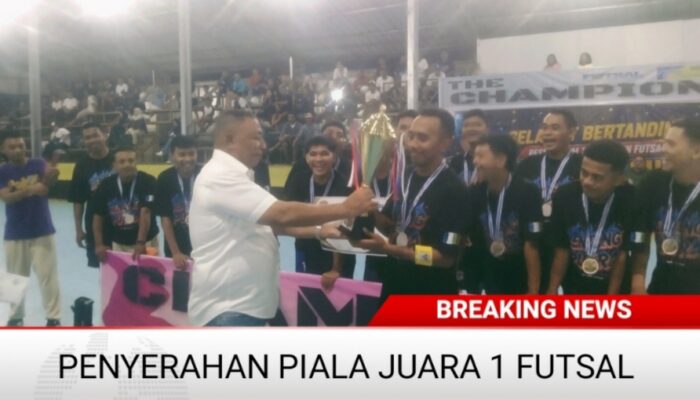 Walikota Cup Pemuda Urimeseng Sukses Digelar, Robby Sapulette Apresiasi Generasi Emas Futsal Ambon