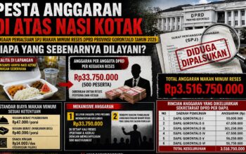 26 Aleg Deprov Gorontalo “Pesta Anggaran” di Atas Nasi Kotak, Siapa yang Sebenarnya Dilayani?