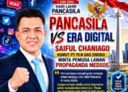 Pancasila vs Era Digital, Saiful Chaniago Minta Pemuda Lawan Propaganda Medsos