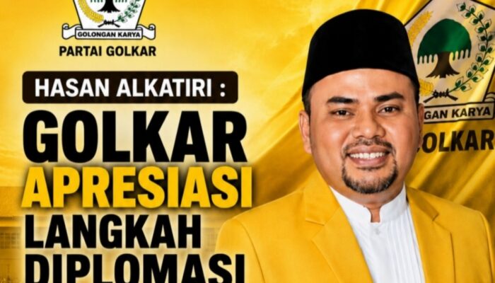 Hasan Alkatiri : Golkar Apresiasi Langkah Diplomasi Presiden Dan Penegakan Hukum di BUMN
