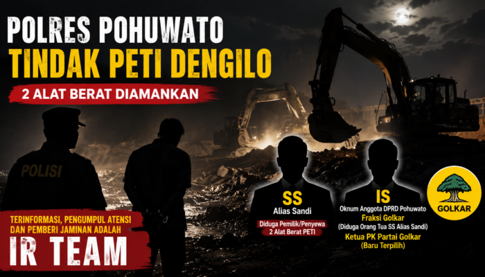 Soal Temuan 2 Eksavator Di PETI Dengilo, APKPD Desak Ungkap Aktor Intelektual hingga Dugaan Pengumpul Atensi