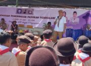 Hadiri Perkemahan Perkemahan Penerimaan Pasukan Penggalang, ini pesan Wabup Lahmuddin