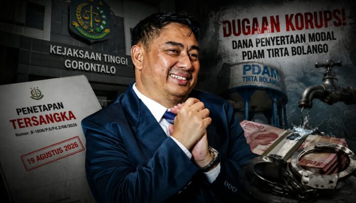 Hamim Pou Kembali Ditetapkan Tersangka Atas Dugaan Korupsi Dana PDAM Bone Bolango
