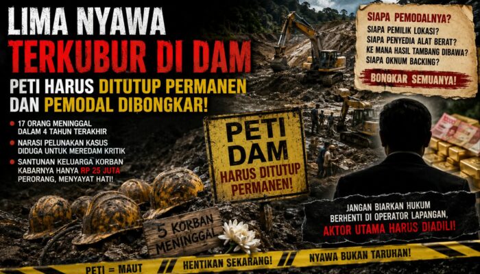 Soal Kasus PETI DAM Pohuwato, Apa Benar Ada Upaya “Meredam” ?