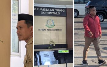 Bawa Ajudan Ketua Deprov, AnakThomas Mopili dan Kades Dutohe Diperiksa di Ruang Pidsus Kejati