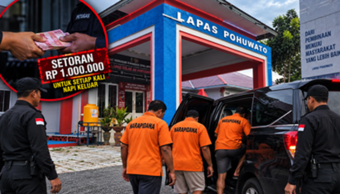 Dugaan Napi Bebas Keluar dan Setoran 1 Juta Per Hari Di Lapas Pohuwato Kembali Mencuat