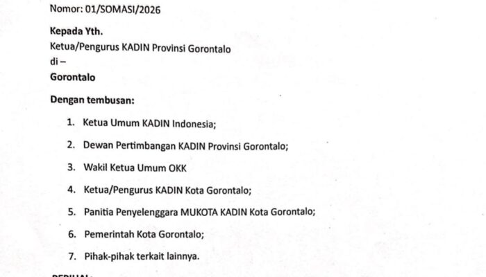 JASIN CABUT SOMASI, DELAPAN TETAP MELAWAN: MUKOTA KADIN GORONTALO DIPAKSA BUKA KARTU