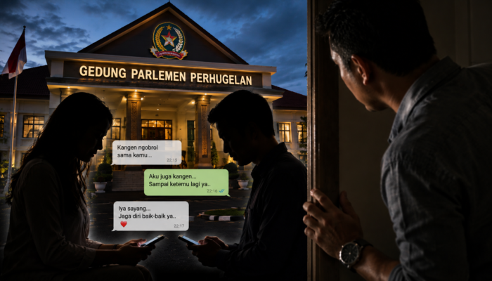 Chat Terlarang, Kisah 2 Aleg Di Gorontalo Yang Mesra