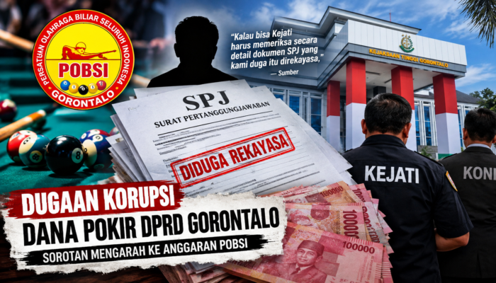 SPJ Pokir POBSI Gorontalo Diduga Direkayasa, Kejati Diminta Periksa Secara Menyeluruh